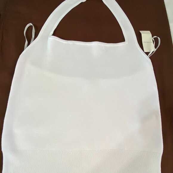 Abercrombie & Fitch White Crop Top - Picture 8 of 8